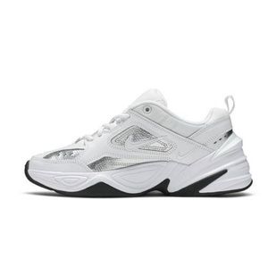 Nike M2K Tekno white metallic silver